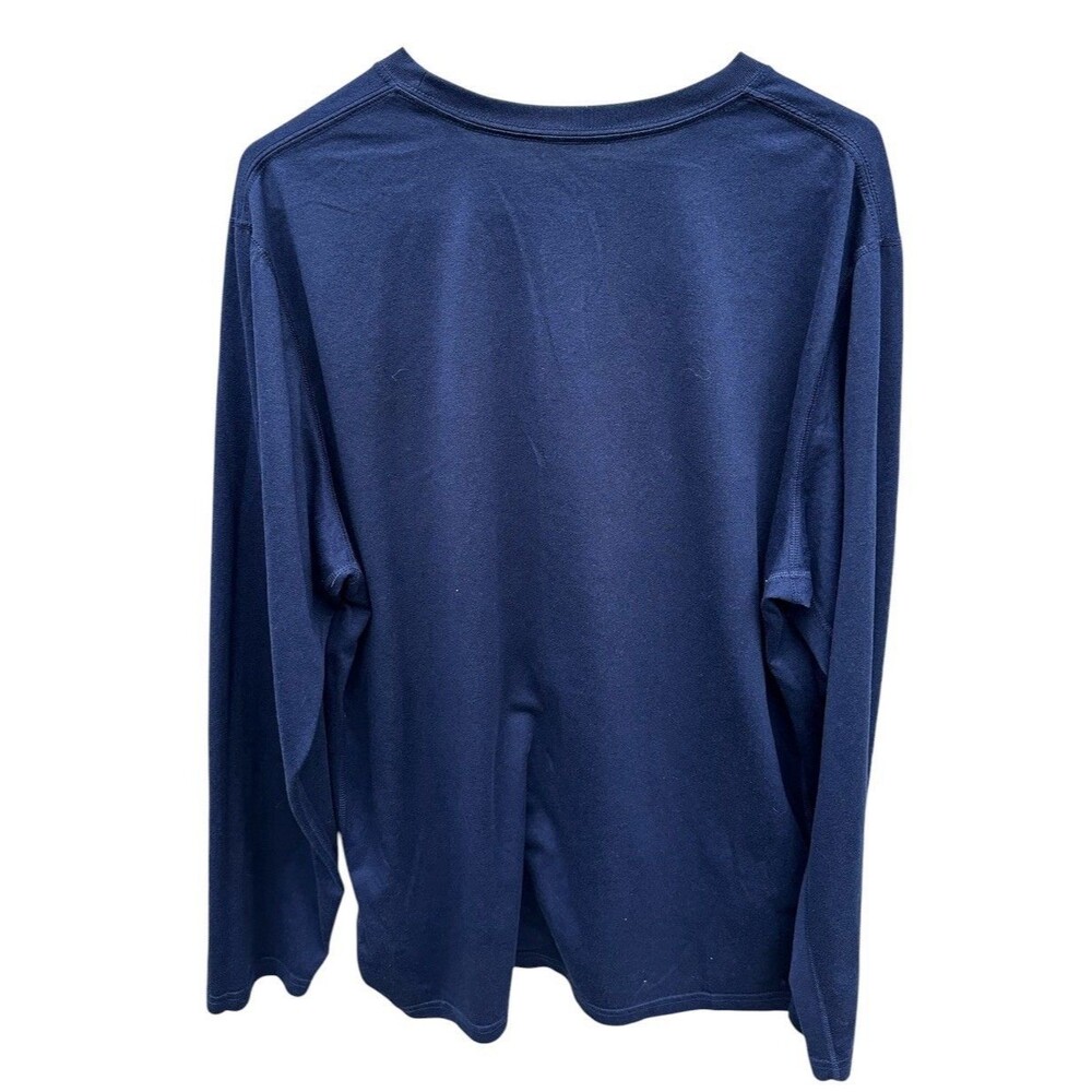 Nike Dri-FIT Virginia Cavaliers Blue Long Sleeve Shirt, Men's XL - Picture 2 of 3